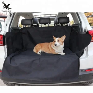 Image of Waterproof Dog Car Seat Covers Hammock Trunk Cover Pets