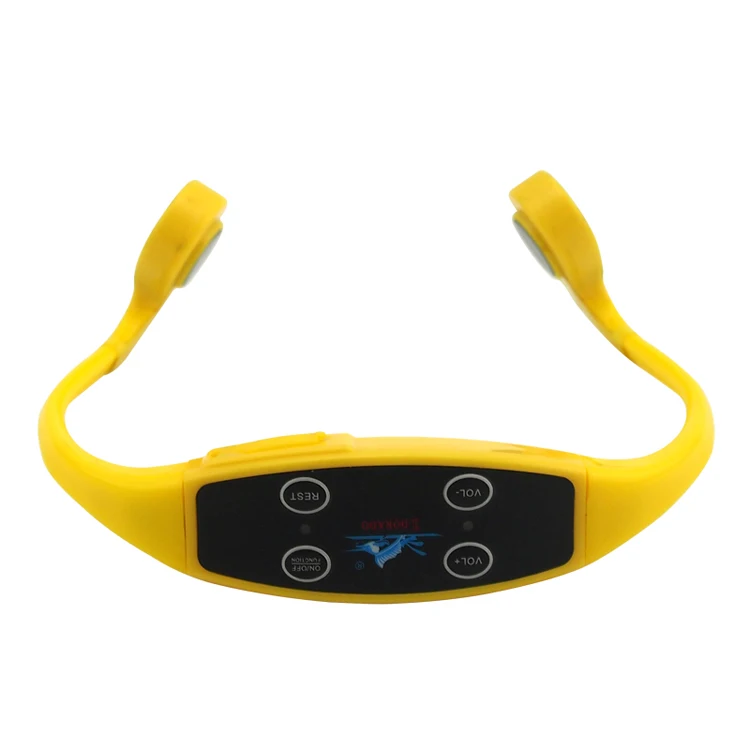 

Wireless Lightweight Comfortable Bone Conduction Headphones Swimming Earphone Swimmer Training Headsets Communication Talker