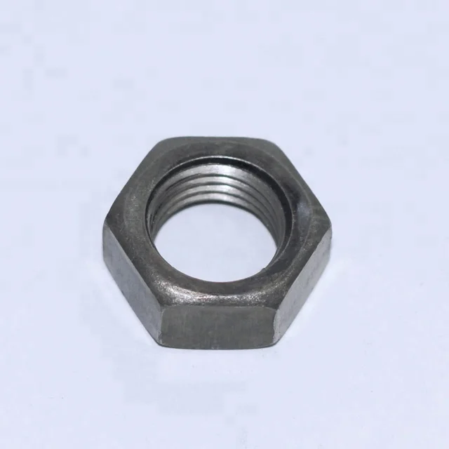 
DIN 934 Grade 4 8 10 Black Oxide Carbon Steel Hex Nuts 