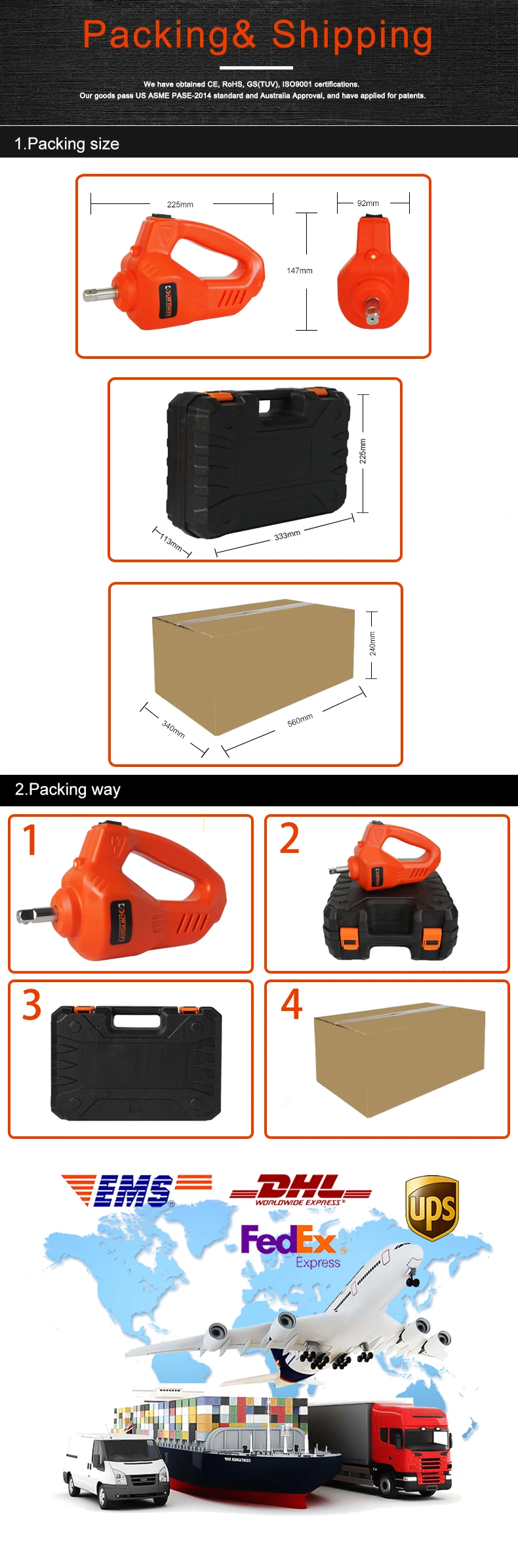 China Factory 12v Electric Wrench Cordless Impact Ratchet Electric