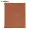 A4 Size Wine List Menu Folders PU Leather Coffee Bar List Holders Support Customized restaurant menu folder