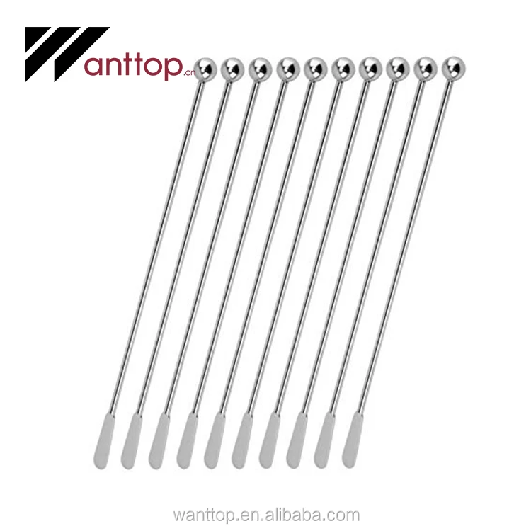Wholesale Metal Stir Sticks for Bars and Restaurants 