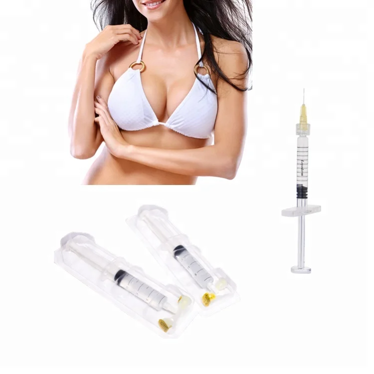 

Loyoderm dermal filler buttocks enlargement 10ml 20ml 50ml breast injection, Transparent