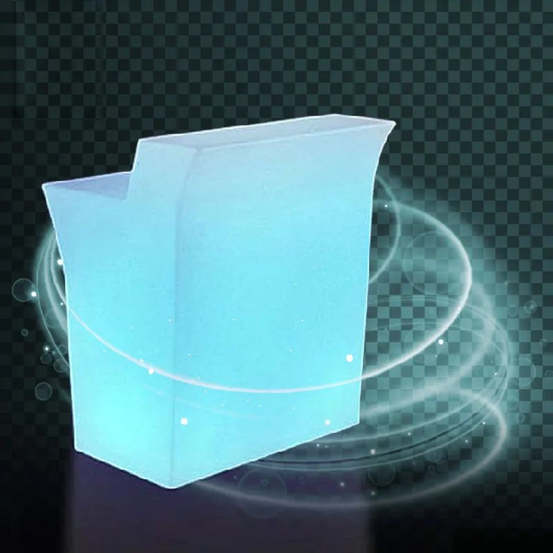 
led light bar glowing led bar counter morden led furniture for party ktv cosino and outdoor events 