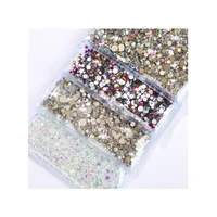 

Loose Crystal in Bulk Wholesales Flat Back Rhinestones for 3D nail art decoration