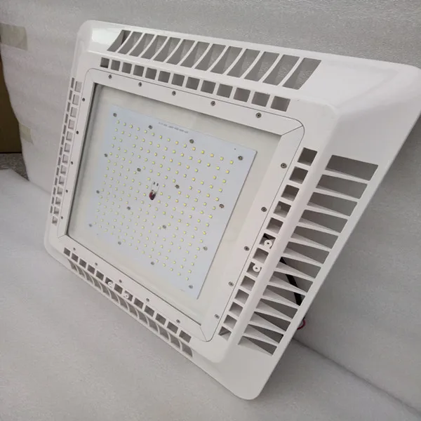 least cost of gas station canopy, 100w 150w 200w UL led canopy lights, IP65 outdoor led canopy light