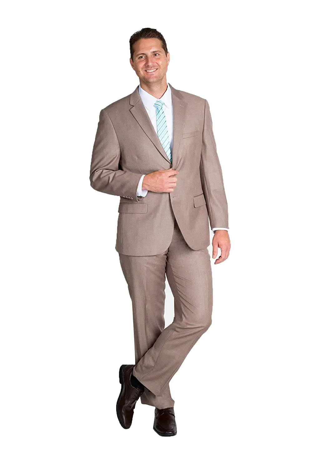 Kelaixiang Boys Formal Slim Fit Wedding Suit 2Pcs Prom Jacket Pants Suits Special Occasion