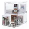 acrylic Premium Quality Stackable Cosmetic Storage and Makeup Palette Organizer Drawers