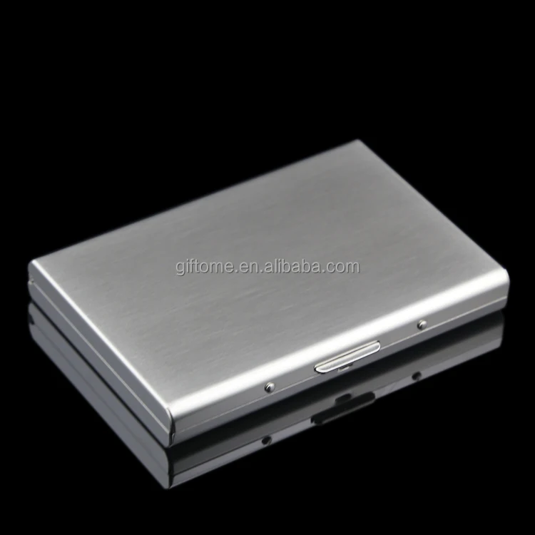 
Extra Slim High Grade Stainless Steel Cigarette Case 
