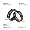 Wholesale Titanium Ring For 316L Stainless Steel Rings Roman Numerals Engagement Ring