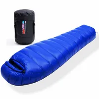 

Adult Outdoor Camping Duck Down Feather Mummy Sleeping Bag