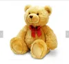 Factory produce high quality Soft plush teddy bear with Union Jack feet ears and bow