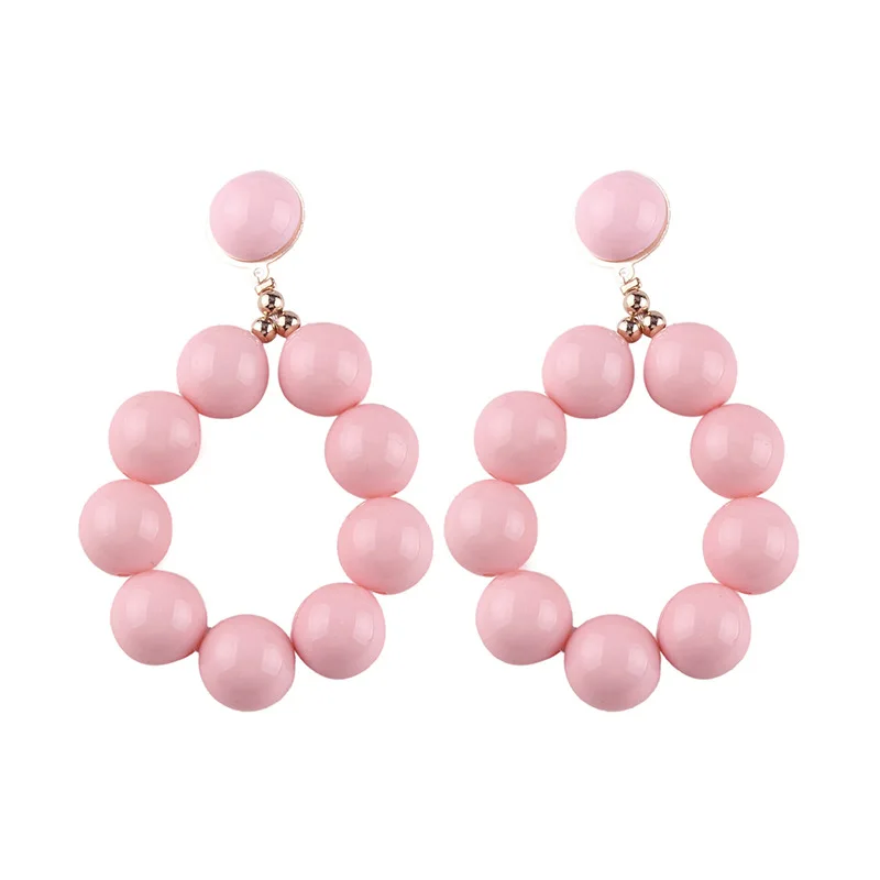 

New Fashion Big Pearl Earring Dangle Fashion Drop Earrings, N/a