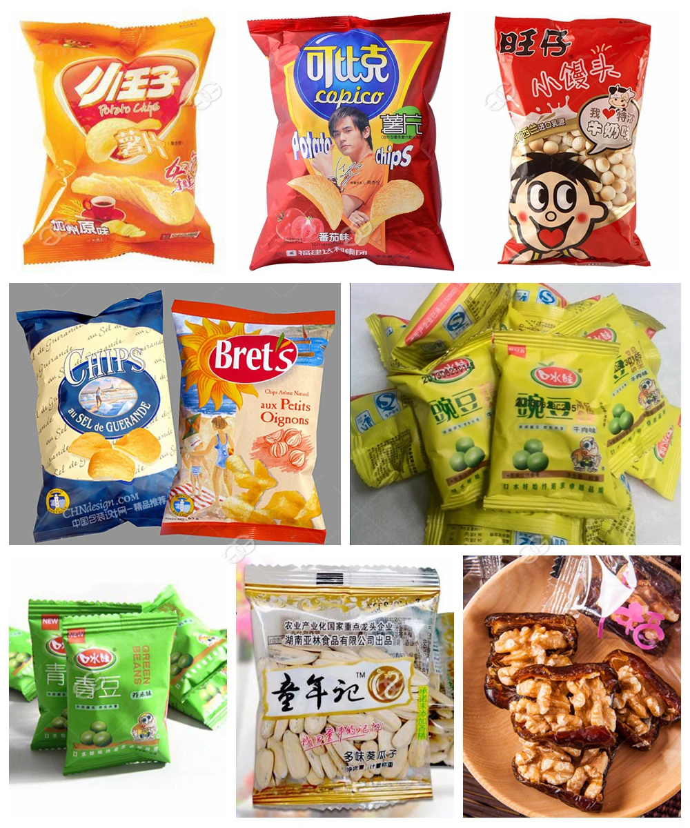 Industrial Automatic Chin Chin Packaging Plastic Chinchin Nuts Peanut