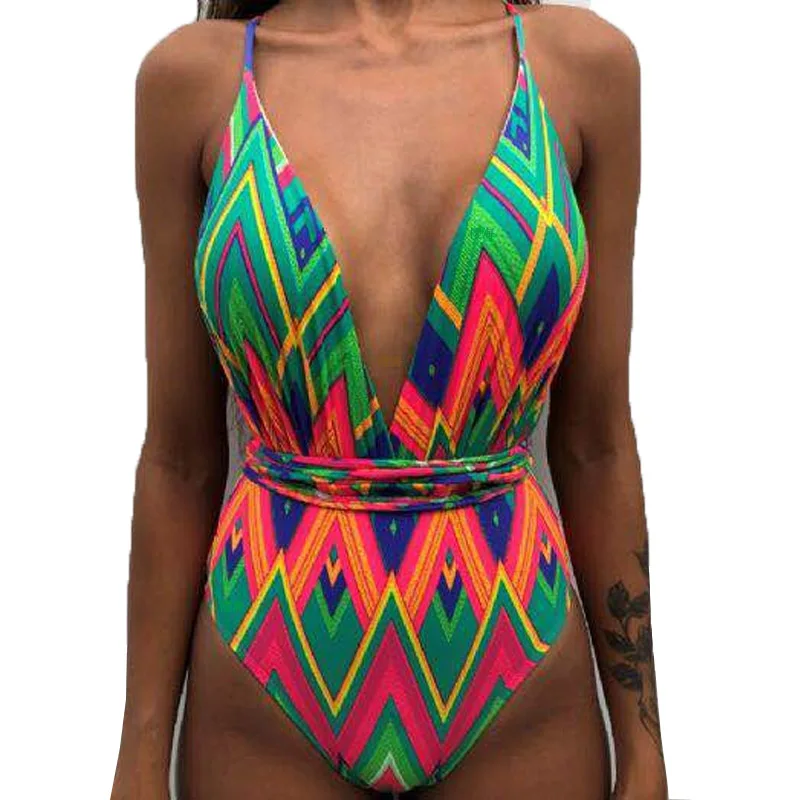 

Factory Direct Floral Printed Plus Size Swimsuit Bikini For Women 2019 Bathing Suit, Natural color