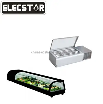 Countertop Prep Station Prep Rail Sushi Case With Ul Nsf Etl Buy