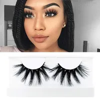 

Long 3D mink lashes 25mm real siberian mink eyelashes vendor