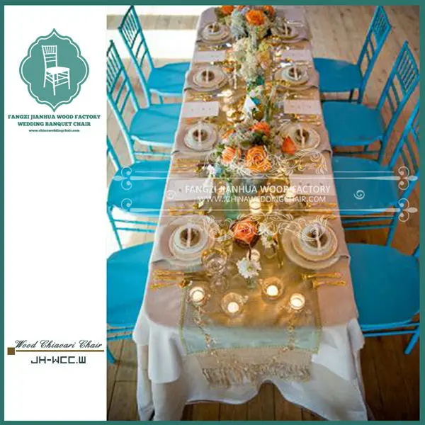 Rectangular Wooden Event Wedding Folding Table