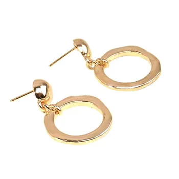 China Suppliers Guangdong Surgical Steel Polygon Eardrop Stud 22k Surgical Steel Polygon Eardrop Stud 22k