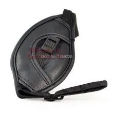 Discount Hot Wholesale Free shipping DSTT0407 Leather Wrist Hand Grip Strap for Canon DSLR Cameras New Photo Studio Accessories