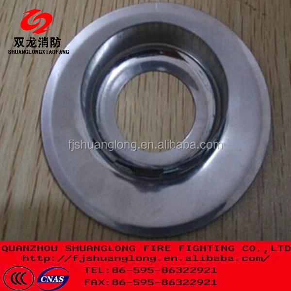 Low Price Stainless Steel Escutcheon Plate For Fire Sprinkler