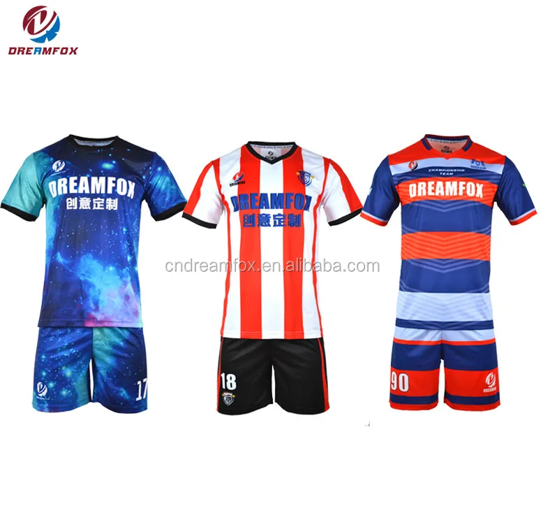 custom sublimation Soccer Jerseys Manufacturer cheap new blank Thai Quality Wholesale blank Soccer Jerseys