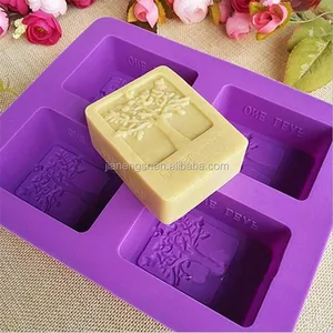 Image of silicone mold for making soap