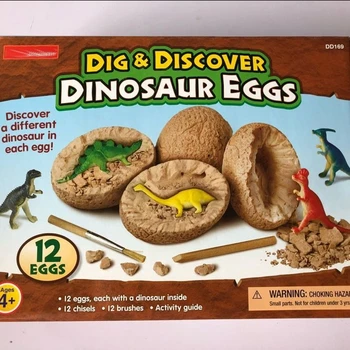 dinosaur egg fossil excavation kit