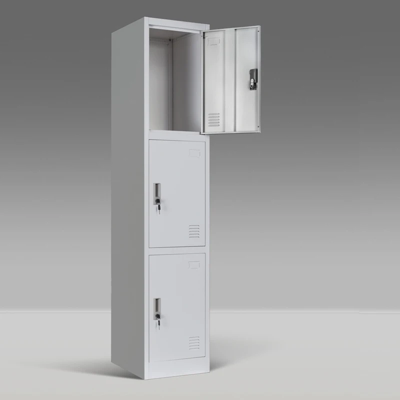 3 Door Steel Cupboard Wardrobe Locker for Office.jpg