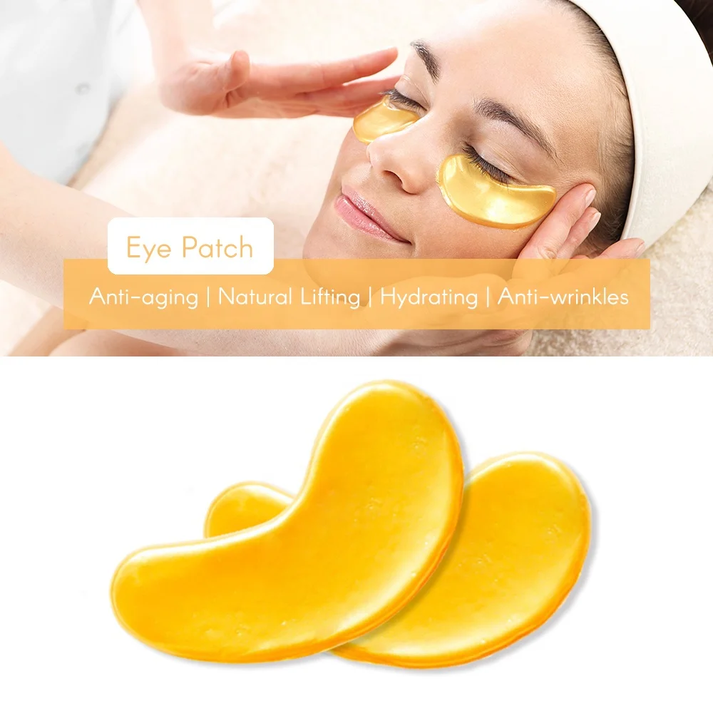 

Hot Selling Gold Eye Mask Korea Anti Aging Wrinkles Collagen Mask Eye For Under Eyes