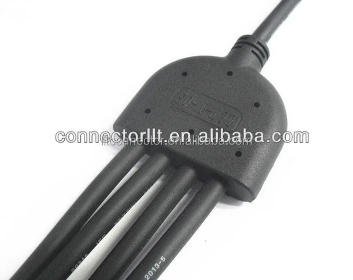 LLT 2 contact 1 to 4 Y cable connector Wire Splitter for led lights