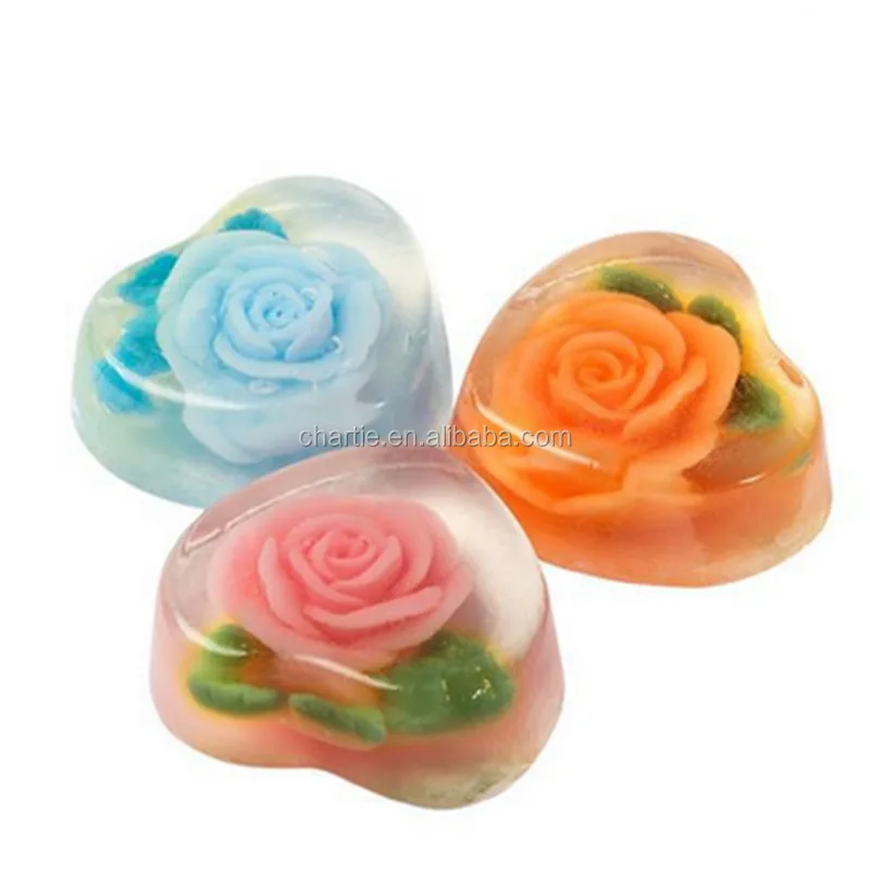 rose essential oil soap02