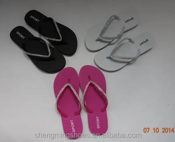 fashion lady flipflops-source quality fashion lady