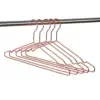 Wholesales cheap lightness metal clothes hanger for hotel