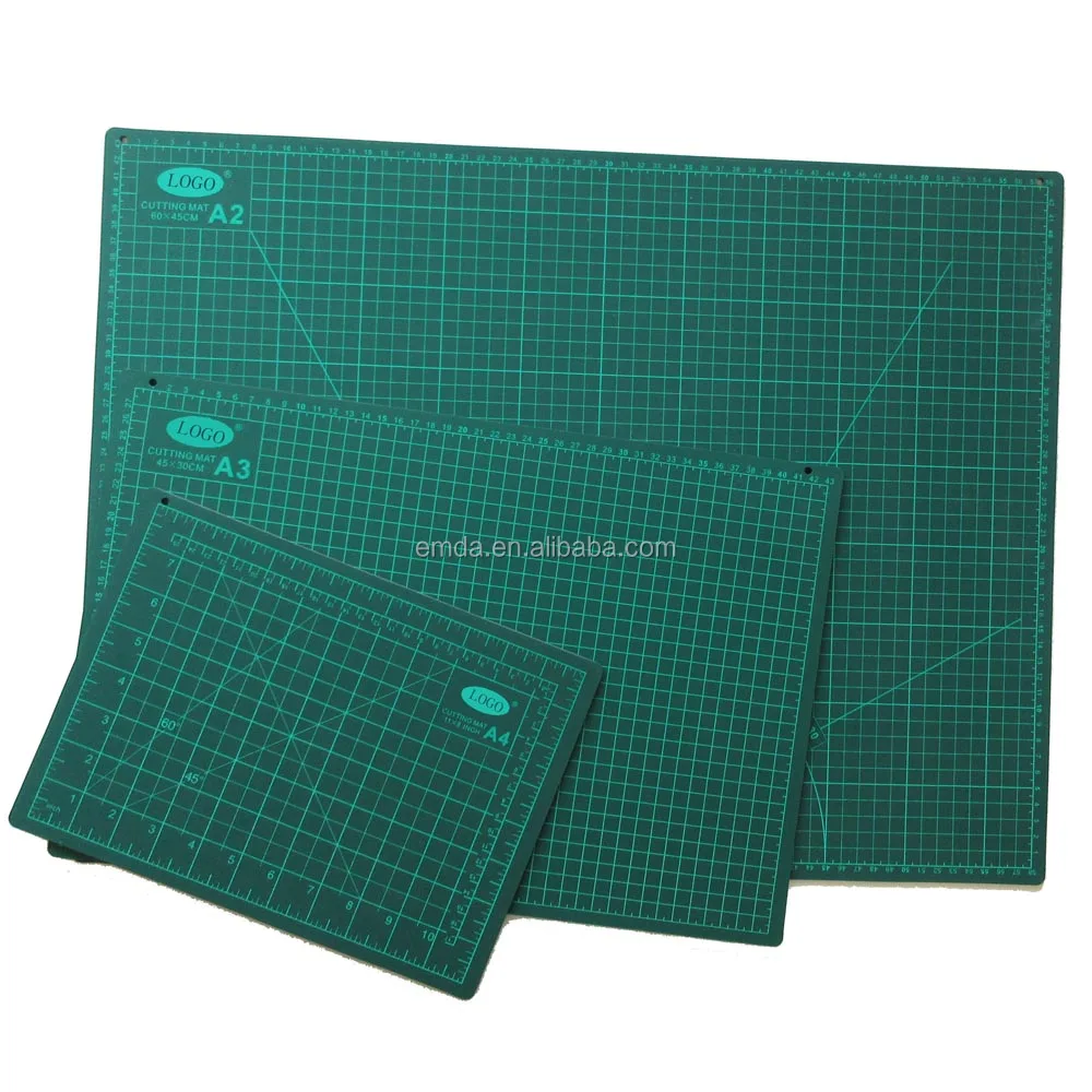 Office 45 X 30 Cm A3 Size Clear Flexible Pvc Selfhealing Cutting Mats