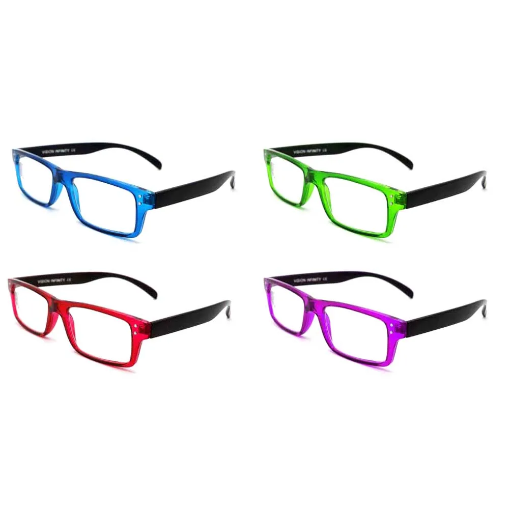 

R-104 Clear Lenses Color and PC Frame Material cheap slim reading glasses