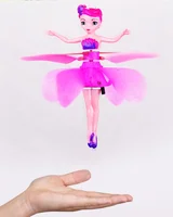 

Best Christmas gift toys hand induction usb cable flying fairy toys