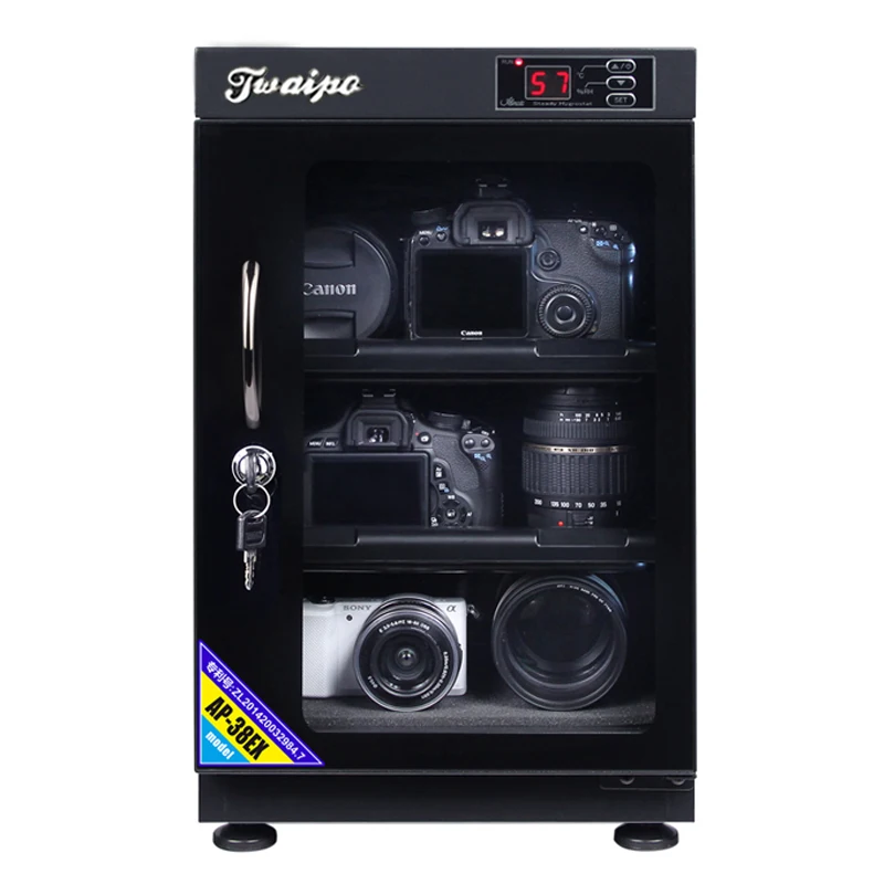 
40L waterproof humidity control storage cabinet for camera dry box 