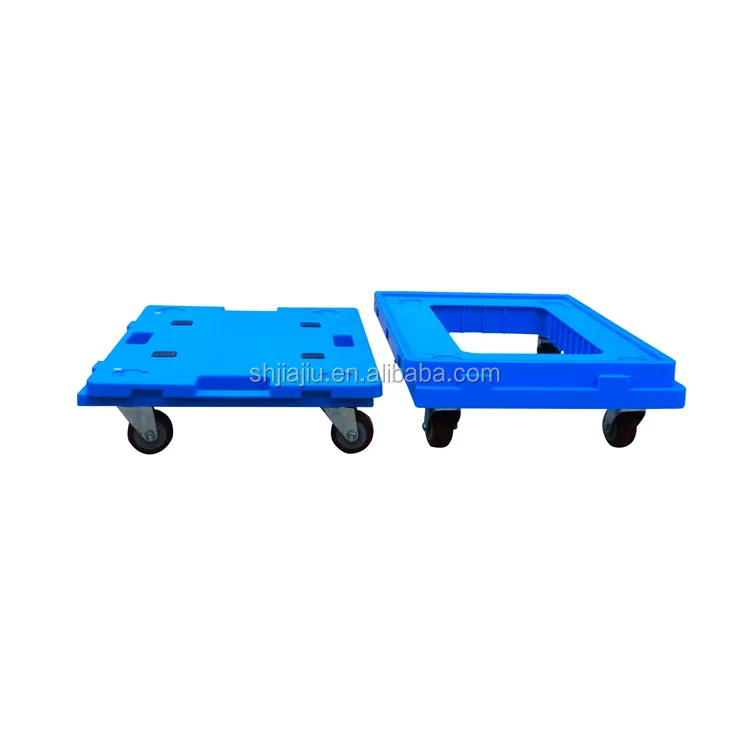 Join 150kg Load Plastic Box Dollies Case Platform Dolly Industrial For
