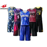 

Cool Latest Design Sublimation Basketball Uniforms Custom Shorts And Tops Cheap Basketball Shirt Jerseys For Team Wear