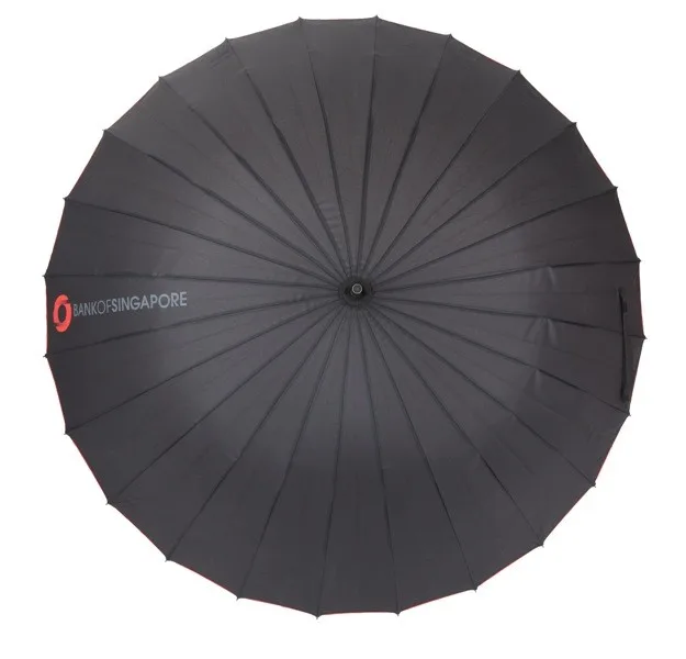 Windproof 24 Ribs Customize J Handle Full Body Umbrella For Sale Buy