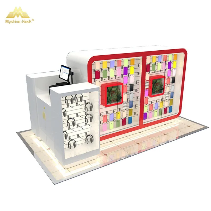 Free Design Handphone Display Showcase Beautiful Furniture For Mobile