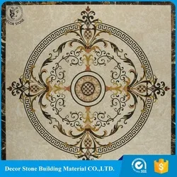 factory round wood floor medallions