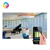 Smart home automatic electronic horizontal shangrila blinds
