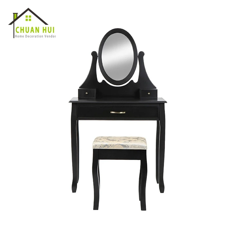 China Black Bedroom Vanity With Mirror China Black Bedroom Vanity