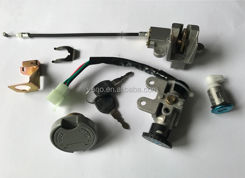 gy6 50cc cheap key set motorcycle lock set for scooter