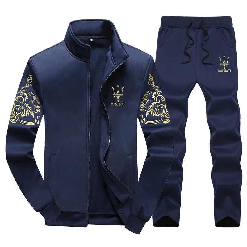 Wholesale Latest Design 3d Embroidery Printed Men Sports Wear Tracksuit ...