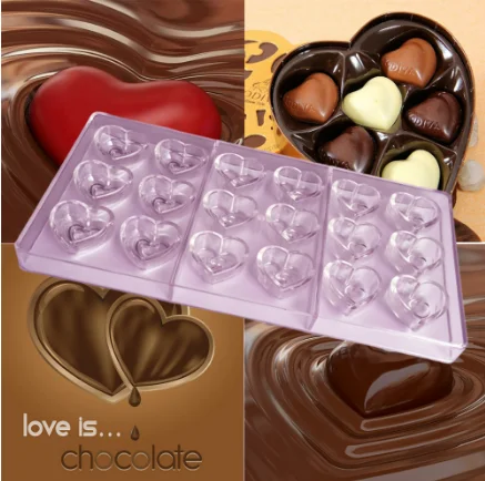 
Custom chocolate Mold DIY PC Chocolate Molds Plastic Polycarbonate Mold For Chocolate 