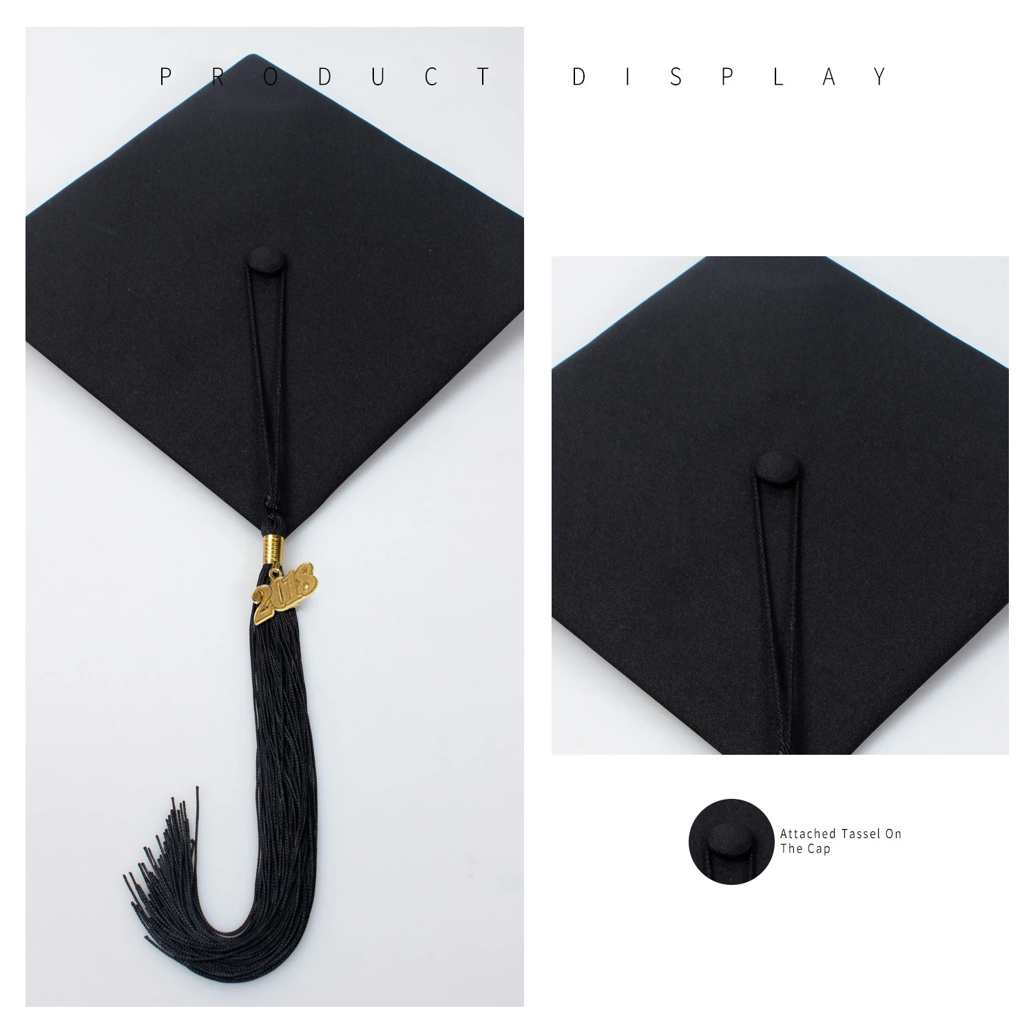 Wholesale Black Graduation Tassels With 2018 Year Charm - Buy Single 