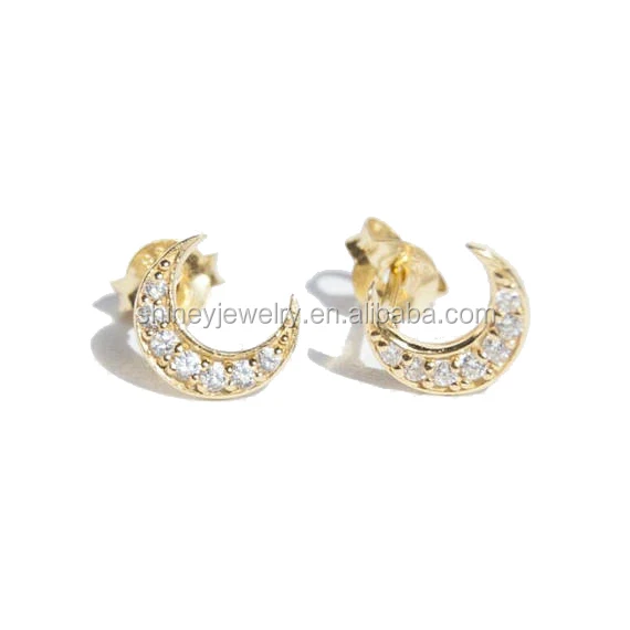 100% 925 sterling silver jewelry factory customized AAA sparking cubic zirconia cz long earring